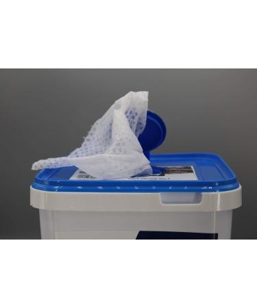 Disinfecting & Sanitising Alcohol Wipes Large Soft & Odourless for TV Toys Door knob Food Areas or Toilet Certified to Kill 99% Germs under 1 min (375 wipes/bucket) - Buy Online on GoSupps.com