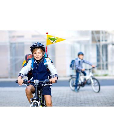 KARL DRAIS Dino Bicycle Pennant | Children s Bicycle Flag & Accessories | Fun Kids Bike Gear - Buy Online on GoSupps.com