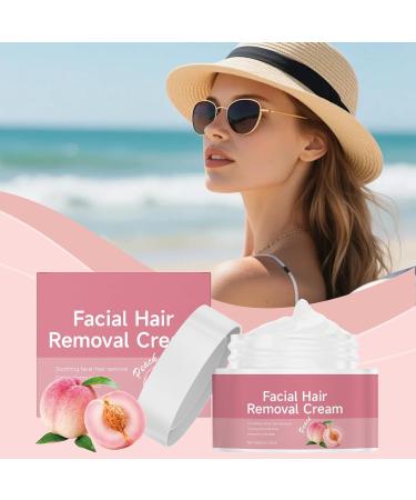 Facial Hair Removal Cream 50 g Gentle and Painless - Painless Hair Removal Cream for Girls Ladies Mothers Brides Travellers Athletes Upper Lip Chin Eyebrow Favourites - Buy Online on GoSupps.com