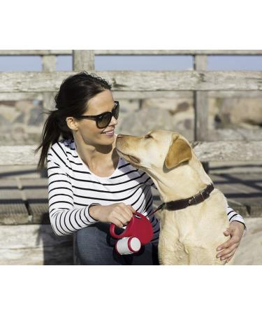 Buy Flexi Retractable Dog Leash 4.6m Small Red - Best for Small Dogs | International Shipping Available - Buy Online on GoSupps.com