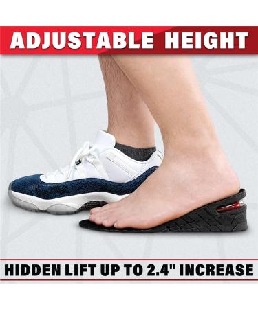 3-Layer Height Increase Insole - 6 cm Elevator Shoe Lifts for Men and Women - Buy Online on GoSupps.com