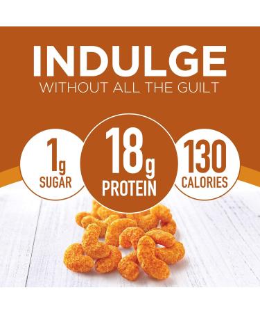 Pure Protein Puffs Nacho Cheese Snack 18g High Protein 1.05oz - 12 Count - Buy Online on GoSupps.com