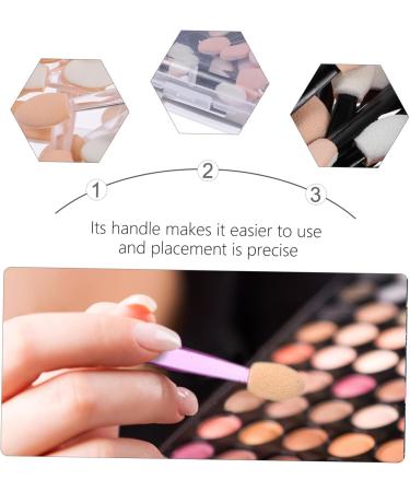 FOMIYES 750 pcs 5 boxes Shadow Eye Double-end Eyeshadow Sponge Double-ended Brush Sided Tool Disposable - Buy Online on GoSupps.com