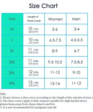 LYU Rain Boot Waterproof Shoes Cover | Reusable & Easy to Carry | PVC Rubber Sole Overshoes for Women Men Kids - X-Large - Buy Online on GoSupps.com