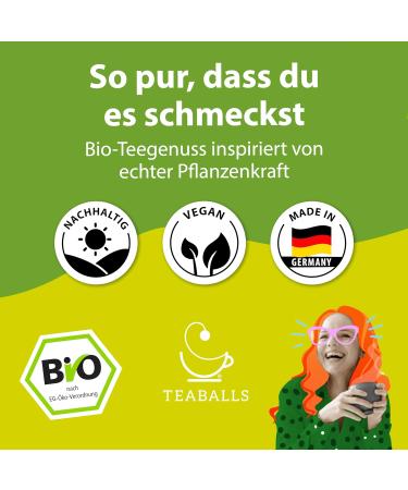 TEABALLS Organic GOOD Evening for approx 40 cups of tea - Buy Online on GoSupps.com