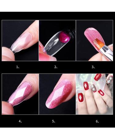 120pcs Dual Forms Fingernail Tips Diamond Shape Manicure for Home Use - Buy Online on GoSupps.com