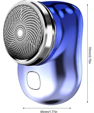 Kyaoayo Mini Electric Razor for Men - Portable Washable Wet & Dry Pocket Shaver | Travel-Friendly Fashionable Design - Buy Online on GoSupps.com