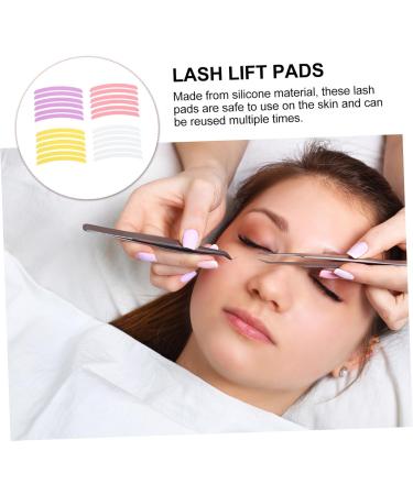 Beavorty 12 Pairs Eyelash Tape Tool Lash Lift Rods Eyelash Perming Pads Silicone Lash Lifting Rods Silicone Lash Lifting Pads Silicone Eyelash Perming Rod Supplies Stripe - Buy Online on GoSupps.com