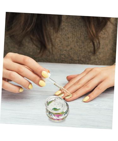 FRCOLOR Manicures Liquid Cup nail crystal cup container Clear Nail Acrylic Liquid Cup terrarium nail acrylic dappen dish Nail acrylic liquid cup Nail Crystal Bowl powder cup Glass - Buy Online on GoSupps.com