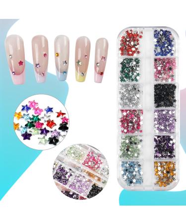Angnya 6400 Pieces Rhinestones for Nails - Nail Art Kit with 4 Boxes & Dotting Pen | Multi-Design Accessories for Stunning Nail Decorations - Buy Online on GoSupps.com