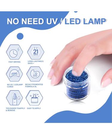 Honey Joy Dark Purple Nail Dip Powder - 1oz (HJ-ND064B-WD18) - Buy Online on GoSupps.com