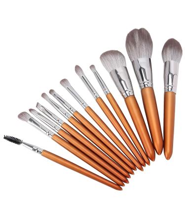 12-Piece Makeup Brushes Set for Face - Contouring Blending & Shadows | Elegant Design for Flawless Application - Buy Online on GoSupps.com