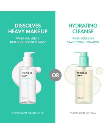 MAXCLINIC Poreless Deep Oil Foam Cleanser - Oil to Foam Face Wash Cleanser w/AHA BHA PHA Hyaluronic Acid and 6 Botanical Oils for Pore Care & Daily Makeup Cleansing - Korean Skincare (3.72 fl oz) - Buy Online on GoSupps.com