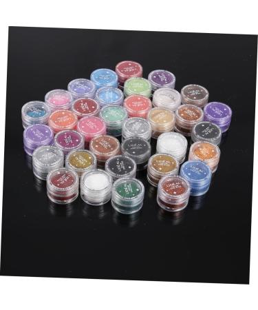 FOMIYES Eyeshadow Pigments 60 pcs Cosmetic Pigments Party Dust Shadow Pearl Glitter Loose Powder Makeup Shimmer Eyeshadow - Buy Online on GoSupps.com