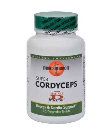 Mushroom Wisdom Super Cordyceps 120 vtabs