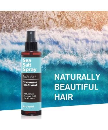 Sonew Sea Salt Spray for Hair Men Nourishing Hair Care Styling Spray Easy to Clean Sea Salt Texture Spray Add Volume and Texture Beach 150ml - Buy Online on GoSupps.com