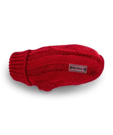 Wolters | Cable knit sweater - red | Back length 35 cm