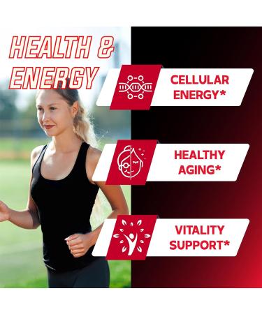 11in1 NAD Supplement with Nicotinamide Riboside, Quercetin, Resveratrol and 8 More - 2 Month Supply 60 Count (Pack of 1) - Buy Online on GoSupps.com