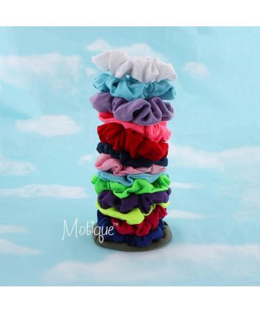 Set of 3 Red Cotton Small Scrunchies Hair Bobbles - Buy Online on GoSupps.com