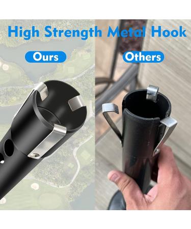 Melanther 34.25 Inch Aluminum Golf Ball Retriever - Holds 20 Balls - Golf Gift for Men and Women - Buy Online on GoSupps.com