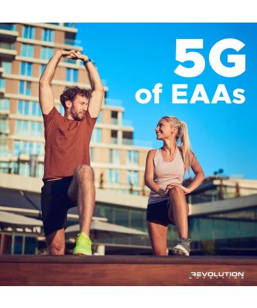 Revolution Nutrition Pure EAA Powder Essential Amino Acid Post Workout Zero Calorie Zero Sugar Gluten Free Enhanced with Electrolytes 5g EAAs 240 g 26 Servings (Grape Slice 0.53 Pound) Grape Slice 26 Servings (Pack of 1) - Buy Online on GoSupps.com