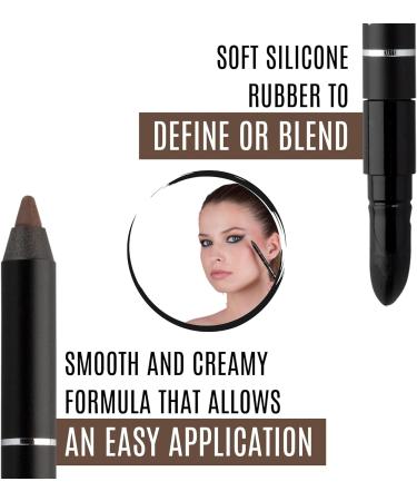 IMPALA Waterproof Eyeliner No. 24 - Silicone Matte Brown | Defined Line or Smudged Effect | Creamy & Long-Lasting | Water-Resistant - Buy Online on GoSupps.com