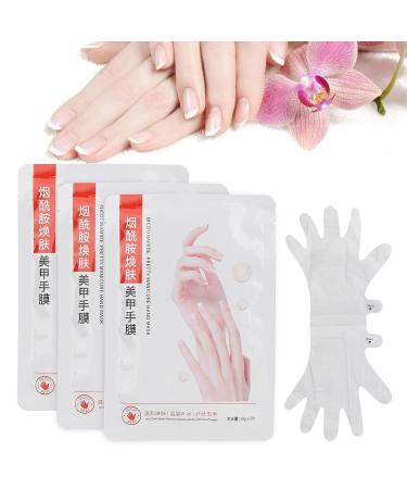 6 Pairs Organic Moisturizing Hand Mask - Hydrating & Repairing Peeling Masks for Dry Hands - Buy Online on GoSupps.com