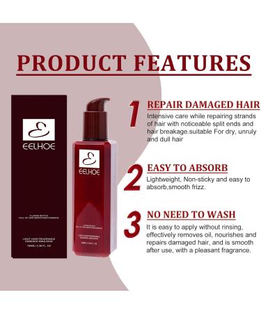 Hair Care Essence Split End Dry repair Moisturizing and Volumizing Hair Care Essence 100ml - Buy Online on GoSupps.com