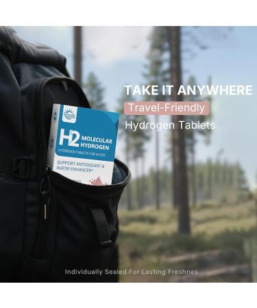 Molecular Hydrogen (H2) Tablets with 120mg Magnesium 16 PPM Hydrogen Water Tablets for Water Advanced Hydrogen Technology Antioxidant Support Natural Raspberry Flavor 30 Tablets - Buy Online on GoSupps.com