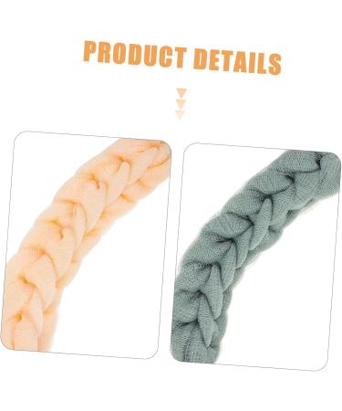 4 Pcs Exfoliating Bath Balls - Mesh Shower Sponge & Loofah Scrubber for Skin Care | Portable Body Wash Tool - Buy Online on GoSupps.com