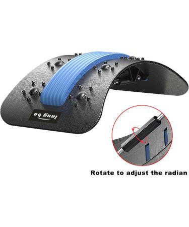 Adjustable Back Cracking Device - Wear-Resistant Stretching Board for Lower Back Relief | Yoga & Sitting Stretcher - Buy Online on GoSupps.com