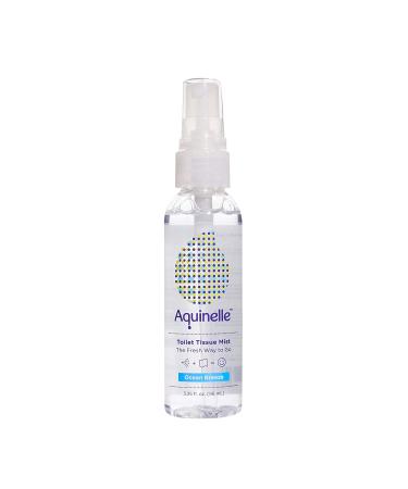Aquinelle Toilet Tissue Mist Gift Set - Eco-Friendly Non-Clogging Alternative to Flushable Wipes - 2 Pack Ocean Breeze 3.25 oz - Simply Spray On for Freshness - Buy Online on GoSupps.com