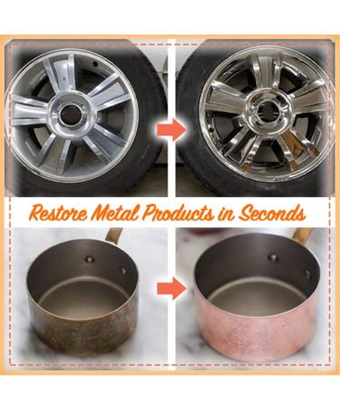 Raturv Metal Polish Cream Raturv Chrome Polish New Metal Polish Cream Metal Polishing Paste Chrome Polish and Rust Remover Metal Polish Cream for Stainless Steel (3pcs) - Buy Online on GoSupps.com