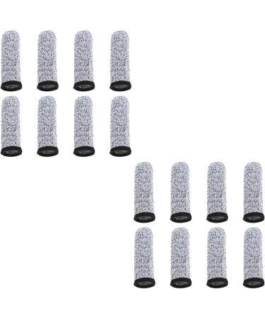 8 Pairs Cut Resistant Gloves & Finger Sleeve Protectors | Breathable Puncture Resistant Thumb Guards for Quilting & Work Accessories - Buy Online on GoSupps.com