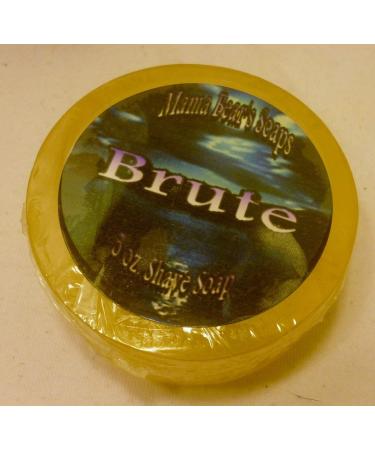 Mama Bear's Natural Shaving Soap with Brute Fragrance