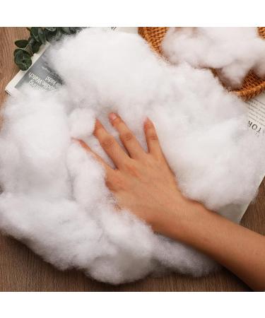 NOVWANG 3.5oz Premium Fiber Fill Polyester Stuffing for Pillows, Cushions, and Crafts - 100g/3.5oz - Buy Online on GoSupps.com