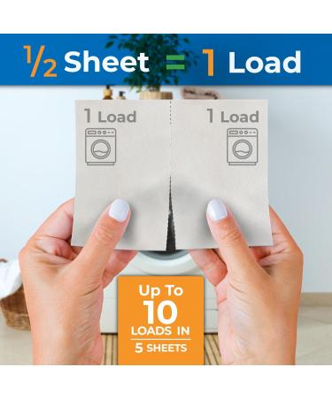 Gull Living Laundry Detergent Sheets - Non-Toxic Eco-Friendly Alternative to Pods & Tablets - Perfect for Travel - Unscented 10 Count - Buy Online on GoSupps.com