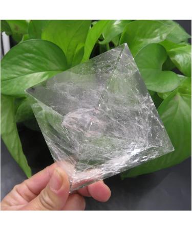 88 * 88 * 57mm Large Rock Clear Quartz Crystal Pyramid Handmade Pyramid Reiki Home Decoration Fengshui Stone Crystal Reiki - Buy Online on GoSupps.com