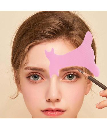 Eyebrow Mapping Accessory Convenient Measuring Tools Eyebrow Cosmetic Eyeliners Makeup Stencil For Women Girls - Buy Online on GoSupps.com