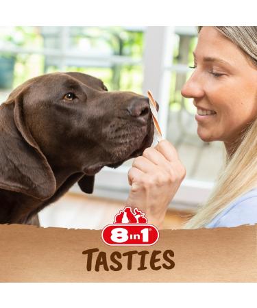 8in1 Tasties Twisters Snack Sticks - Gluten-Free Cod & Chicken Treats | 85g | International Shipping Available - Buy Online on GoSupps.com
