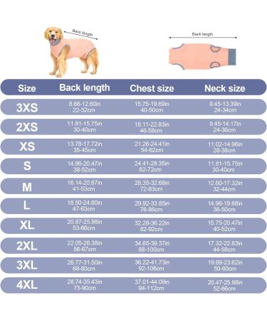 Avont Dogebody Postoperative Recovery Suit for Neutered Male & Female Dogs - Pink (3xL) | Wound Protection Clothing for Surgery - Buy Online on GoSupps.com