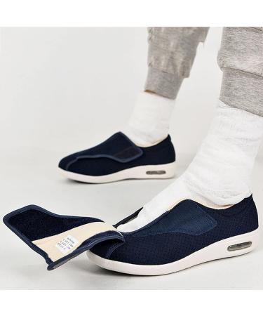 Wide Fit Swollen Diabetic Shoes for Women Lightweight Diabetic Shoes for Men Adjustable Closed Toe Swollen Feet Diabetic Shoes 11 Blue - Buy Online on GoSupps.com