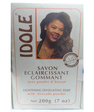 Idole Brightening Exfoliating Soap 3-Pack with Avocado Seed Powder 200g (7 oz) - Set of 3 Bars - Buy Online on GoSupps.com