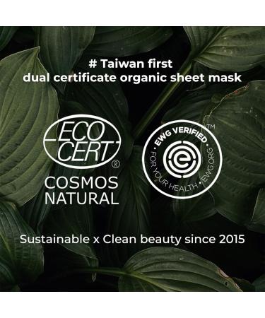 INNA ORGANIC Sheet Mask - Anti-aging & Tightening EWG & COSMOS Certified (Pack of 5) | Frankincense Essential Oils Infused Skin Care | Luxury Clean Beauty Frankincense 1 Count (Pack of 5) - Buy Online on GoSupps.com