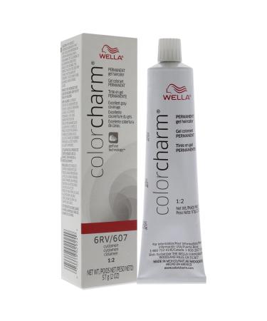 COLORCHARM Permanent Gel Hair Color - 6RV Fiery Red for Full Gray Coverage | Shop Internationally - Buy Online on GoSupps.com