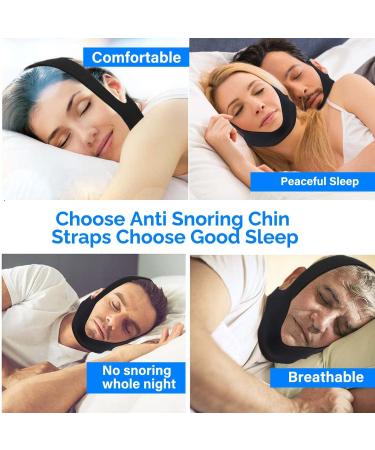 Adjustable Anti-Snoring Chin Strap - Snoring Solution for Men and Women - 50g (Pack of 1) - Buy Online on GoSupps.com