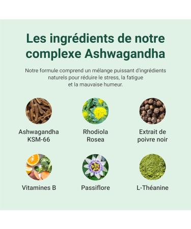 Theonia Ashwagandha Complex 9000mg KSM-66 High Strength Supplement for Mood and Energy Anxiety Stress - Natural - 360 Capsules Non-GMO Vegan - Buy Online on GoSupps.com