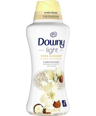 Downy Light Shea Blossom Laundry Scent Booster Beads - 26.5 oz (No Heavy Perfumes) - Buy Online on GoSupps.com