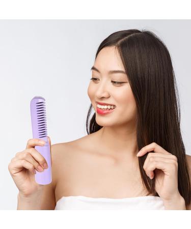 FOMIYES Portable USB Heated Hair Straightener Comb - Cordless Travel Brush for Effortless Styling - Buy Online on GoSupps.com