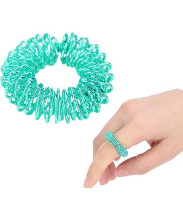 Pen Finger Massager - Mini Acupuncture Spring Rings for Stress Relief & Enhanced Circulation (Green) - International Shipping Available - Buy Online on GoSupps.com